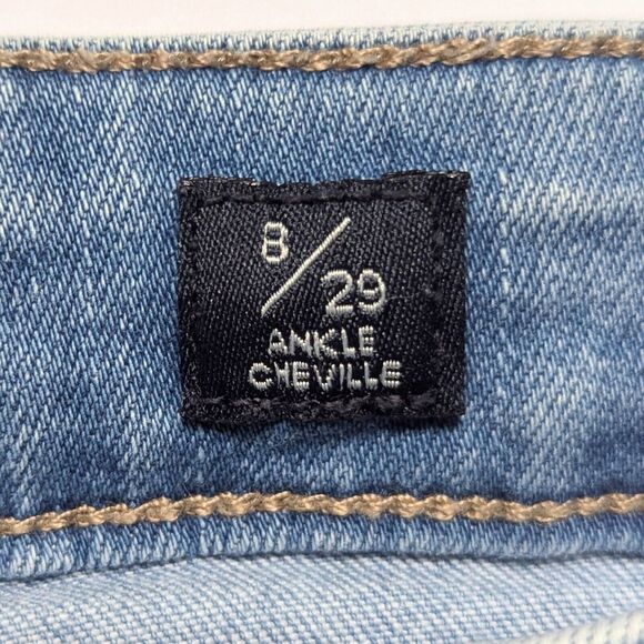 Lucky Brand High Rise Bridgette Skinny Jean Light Wash Zip Fly | Size 8 / 29 - Picture 6 of 12